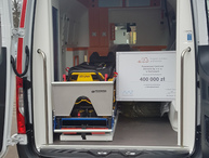 Nowy ambulans dla zespołu ratownictwa medycznego
